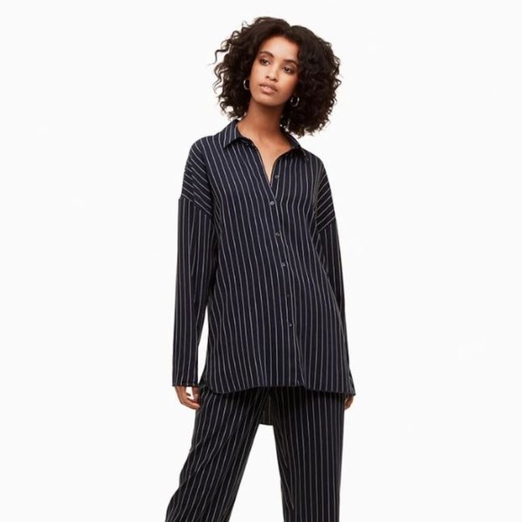 Aritzia Babaton Kearney Button-Up Blouse - Picture 9 of 10